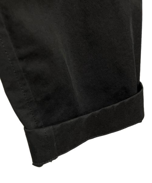 DIESEL（ディーゼル）DIESEL (ディーゼル) Trench in nylon twill with hood ブラック サイズ:48の古着・服飾アイテム