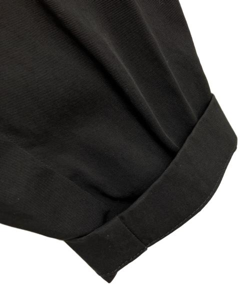 DIESEL（ディーゼル）DIESEL (ディーゼル) Trench in nylon twill with hood ブラック サイズ:48の古着・服飾アイテム