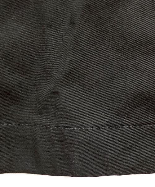 DIESEL（ディーゼル）DIESEL (ディーゼル) Trench in nylon twill with hood ブラック サイズ:48の古着・服飾アイテム