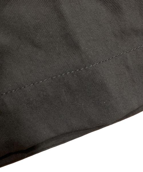 DIESEL（ディーゼル）DIESEL (ディーゼル) Trench in nylon twill with hood ブラック サイズ:48の古着・服飾アイテム