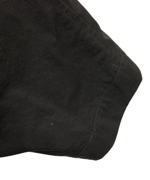 DIESEL（ディーゼル）DIESEL (ディーゼル) Trench in nylon twill with hood ブラック サイズ:48の古着・服飾アイテム