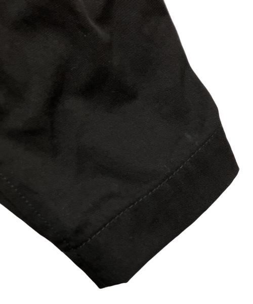 DIESEL（ディーゼル）DIESEL (ディーゼル) Trench in nylon twill with hood ブラック サイズ:48の古着・服飾アイテム