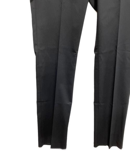 MACKINTOSH PHILOSOPHY（マッキントッシュ フィロソフィー）MACKINTOSH PHILOSOPHY (マッキントッシュ フィロソフィー) バーズアイストレッチトラウザー ブラック サイズ:54の古着・服飾アイテム