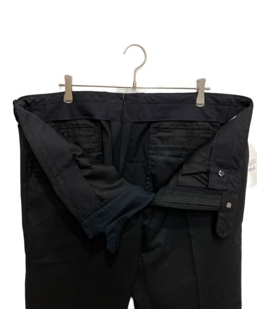 MACKINTOSH PHILOSOPHY（マッキントッシュ フィロソフィー）MACKINTOSH PHILOSOPHY (マッキントッシュ フィロソフィー) バーズアイストレッチトラウザー ブラック サイズ:54の古着・服飾アイテム