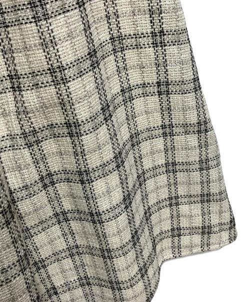 HER LIP TO（ハーリップトゥ）HER LIP TO (ハーリップトゥ) Faubourg Tweed Dress アイボリー サイズ:Sの古着・服飾アイテム