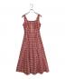 HER LIP TO（ハーリップトゥ）の古着「Paddington Long Dress」｜レッド