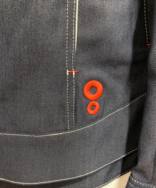 OMMO（オーエムエムオー）OMMO (オーエムエムオー) SQUARE SLEEVE JK インディゴ サイズ:Freeの古着・服飾アイテム