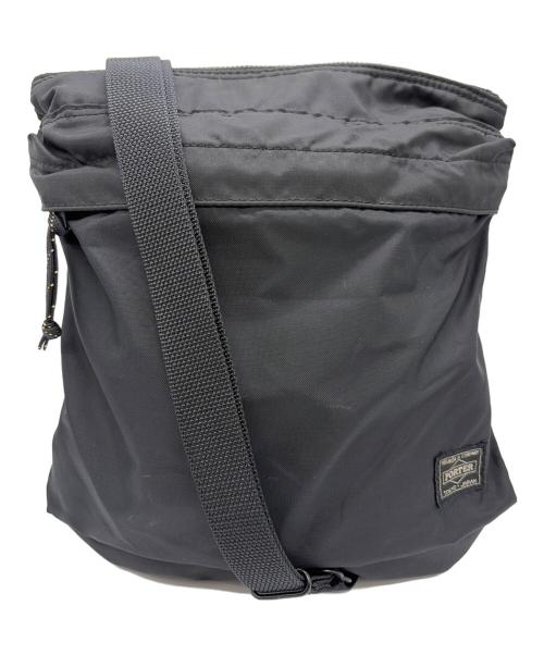 PORTER（ポーター）PORTER (ポーター) FORCE ショルダーバッグ ブラックの古着・服飾アイテム