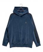 Needlesニードルズ）の古着「TRACK HOODY - C/PE VELOUR」｜ブルー