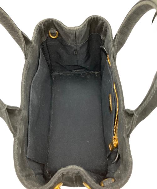 PRADA（プラダ）PRADA (プラダ) カナパSハンドバッグ ブラックの古着・服飾アイテム