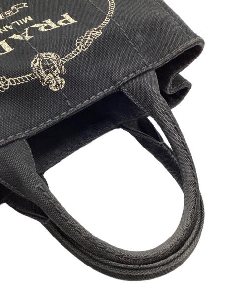 PRADA（プラダ）PRADA (プラダ) カナパSハンドバッグ ブラックの古着・服飾アイテム