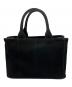 PRADA (プラダ) カナパSハンドバッグ ブラック：30000円