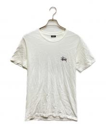 stussy（ステューシー）の古着「ロゴプリントTシャツ」｜ホワイト