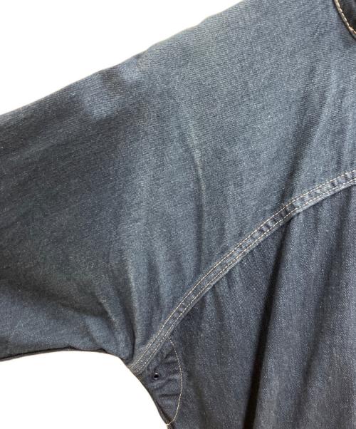 BRU NA BOINNE（ブルーナボイン）BRU NA BOINNE (ブルーナボイン) ラッキーデニムジャケット ブルーの古着・服飾アイテム