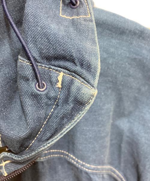 BRU NA BOINNE（ブルーナボイン）BRU NA BOINNE (ブルーナボイン) ラッキーデニムジャケット ブルーの古着・服飾アイテム