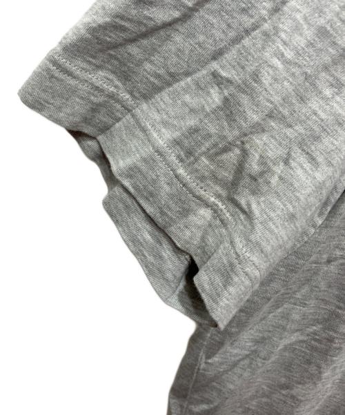 LOUIS VUITTON（ルイ ヴィトン）LOUIS VUITTON (ルイ ヴィトン) ロゴ刺繍Tシャツ グレー サイズ:Mの古着・服飾アイテム