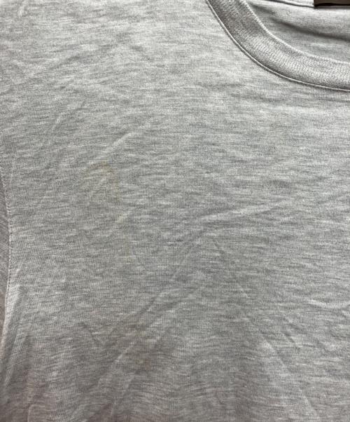 LOUIS VUITTON（ルイ ヴィトン）LOUIS VUITTON (ルイ ヴィトン) ロゴ刺繍Tシャツ グレー サイズ:Mの古着・服飾アイテム