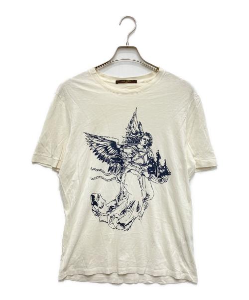 LOUIS VUITTON（ルイ ヴィトン）LOUIS VUITTON (ルイ ヴィトン) プリントTシャツ ホワイト サイズ:Mの古着・服飾アイテム