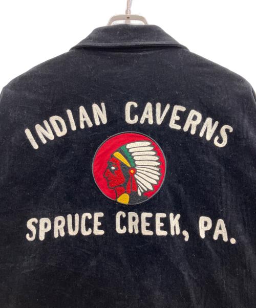 BACKERS（バッカーズ）Backers (バッカーズ) インディアンコーデュロイジャケット ブラック サイズ:Mの古着・服飾アイテム