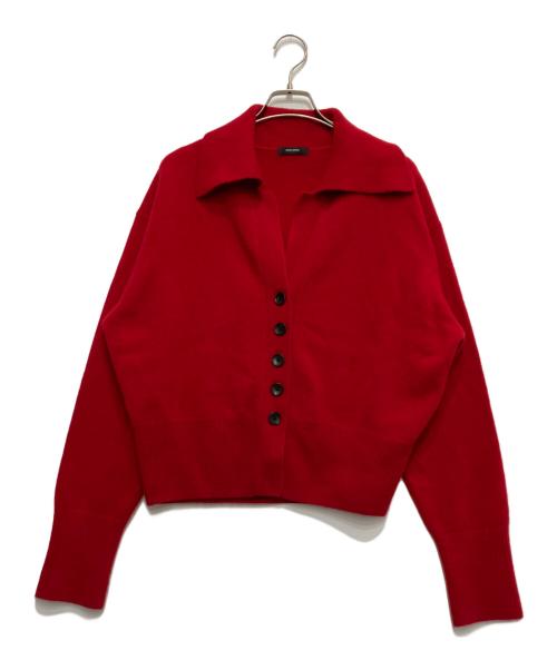 JOURNAL STANDARD（ジャーナルスタンダード）JOURNAL STANDARD (ジャーナルスタンダード) MUSICオープンカラーカーディガン レッド サイズ:不明の古着・服飾アイテム