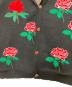 中古・古着 TTT MSW (ティー) Rose Jaquard Knit Cardigan ブラック サイズ:L：8000円