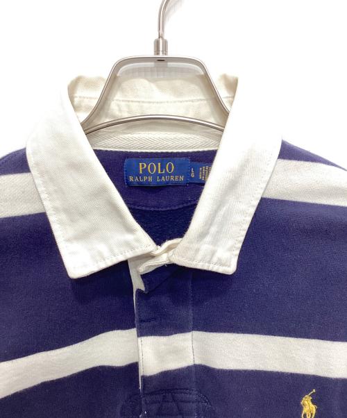 POLO RALPH LAUREN（ポロ・ラルフローレン）POLO RALPH LAUREN (ポロ・ラルフローレン) ラガーシャツ ネイビー サイズ:Lの古着・服飾アイテム
