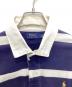 中古・古着 POLO RALPH LAUREN (ポロ・ラルフローレン) ラガーシャツ ネイビー サイズ:L：6000円