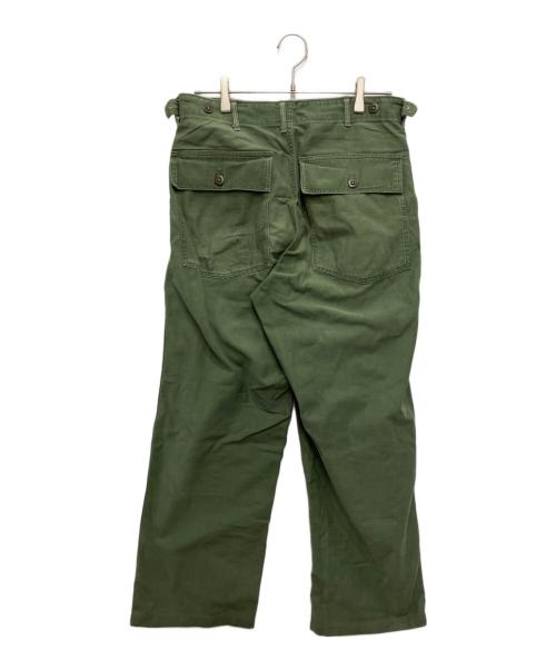 US ARMY（ユーエスアーミー）US ARMY (ユーエスアーミー) ヴィンテージベイカーパンツ グリーン サイズ:MEDIUMの古着・服飾アイテム