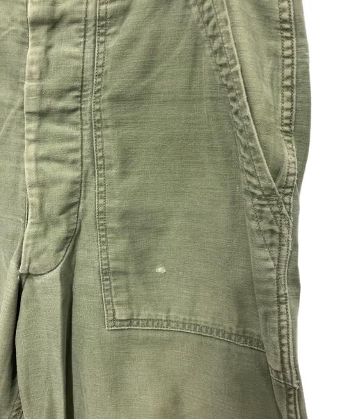 US ARMY（ユーエスアーミー）US ARMY (ユーエスアーミー) ヴィンテージベイカーパンツ グリーン サイズ:MEDIUMの古着・服飾アイテム