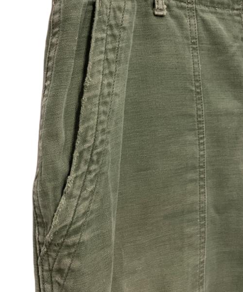 US ARMY（ユーエスアーミー）US ARMY (ユーエスアーミー) ヴィンテージベイカーパンツ グリーン サイズ:MEDIUMの古着・服飾アイテム