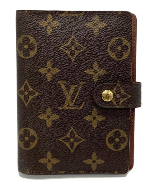 LOUIS VUITTON（ルイ ヴィトン）LOUIS VUITTON (ルイ ヴィトン) アジェンダPM手帳カバー ブラウンの古着・服飾アイテム