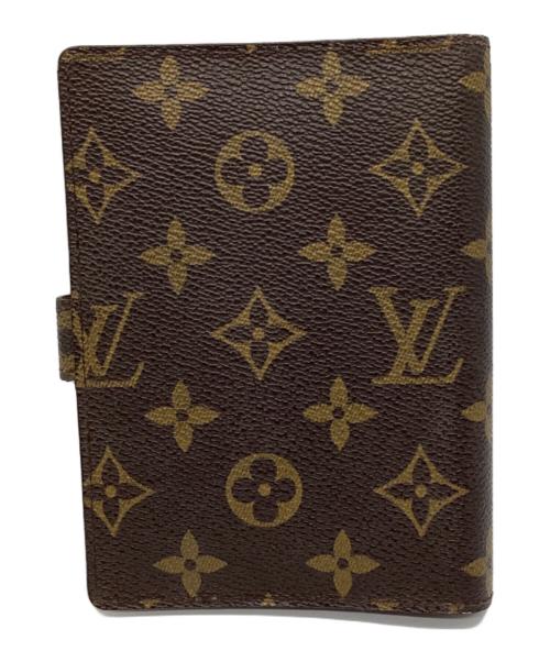 LOUIS VUITTON（ルイ ヴィトン）LOUIS VUITTON (ルイ ヴィトン) アジェンダPM手帳カバー ブラウンの古着・服飾アイテム