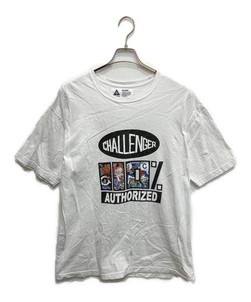 CHALLENGER（チャレンジャー）CHALLENGER (チャレンジャー) 15周年POP UP限定AUTHORIZED TEE ホワイト サイズ:XXLARGEの古着・服飾アイテム