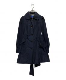 BURBERRY BLUE LABEL（バーバリー ブルー レーベル）の古着「スプリングコート」｜ネイビー