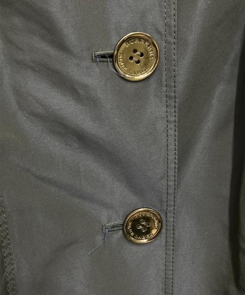 BURBERRY BLUE LABEL（バーバリー ブルー レーベル）BURBERRY BLUE LABEL (バーバリー ブルー レーベル) スプリングコート ネイビー サイズ:36の古着・服飾アイテム