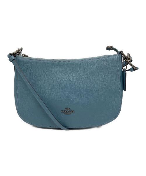 COACH（コーチ）COACH (コーチ) チェルシー 2WAYバッグ ブルーの古着・服飾アイテム