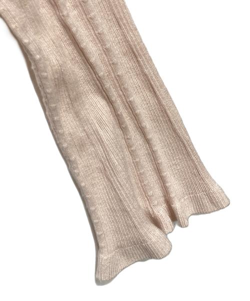 Snidel（スナイデル）Snidel (スナイデル) フリルニット ピンク サイズ:FREEの古着・服飾アイテム