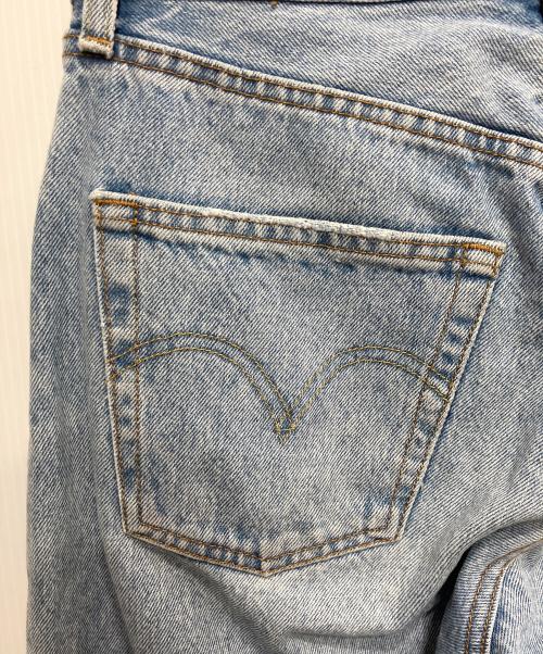 LEVI'S for BIOTOP（リーバイスフォービオトップ）LEVI'S for BIOTOP (リーバイスフォービオトップ) 501(R)'90S ライトインディゴ WORN IN ブルー サイズ: 66cm (W26)の古着・服飾アイテム