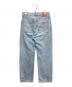 LEVI'S for BIOTOP (リーバイスフォービオトップ) 501(R)'90S ライトインディゴ WORN IN ブルー サイズ: 66cm (W26)：4000円
