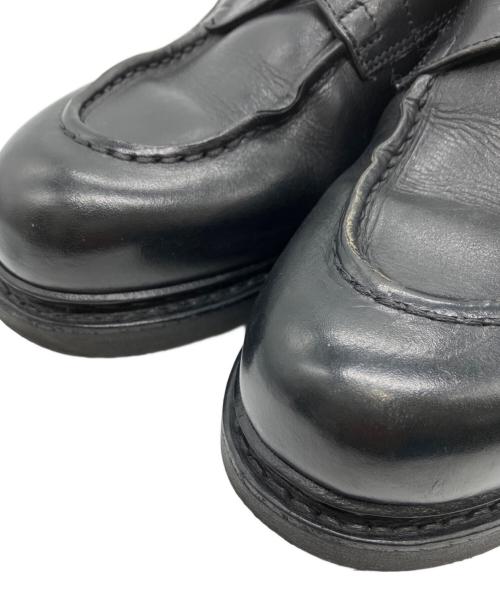 PARABOOT（パラブーツ）PARABOOT (パラブーツ) CHAMBORD Uチップシューズ ブラック サイズ:72/1Fの古着・服飾アイテム