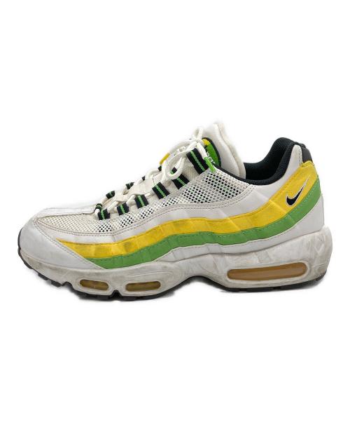 NIKE（ナイキ）NIKE (ナイキ) AIR MAX 95 ESSENTIAL / エアマックス95 エッセンシャル ホワイト×グリーン×イエロー サイズ:29cmの古着・服飾アイテム