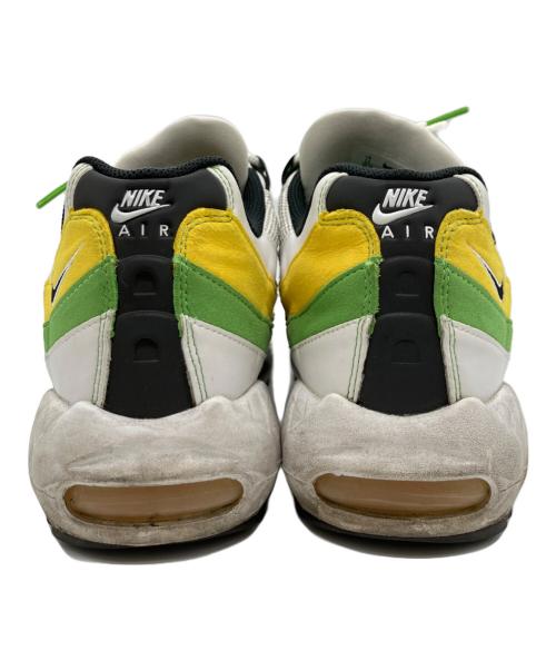 NIKE（ナイキ）NIKE (ナイキ) AIR MAX 95 ESSENTIAL / エアマックス95 エッセンシャル ホワイト×グリーン×イエロー サイズ:29cmの古着・服飾アイテム