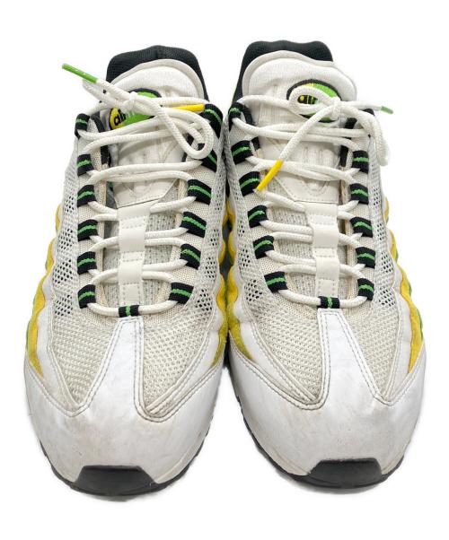 NIKE（ナイキ）NIKE (ナイキ) AIR MAX 95 ESSENTIAL / エアマックス95 エッセンシャル ホワイト×グリーン×イエロー サイズ:29cmの古着・服飾アイテム