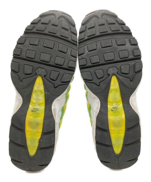 NIKE（ナイキ）NIKE (ナイキ) AIR MAX 95 ESSENTIAL / エアマックス95 エッセンシャル ホワイト×グリーン×イエロー サイズ:29cmの古着・服飾アイテム