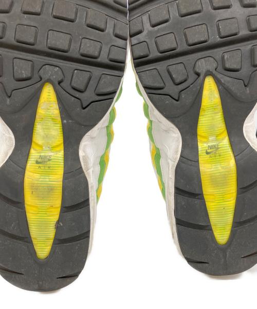 NIKE（ナイキ）NIKE (ナイキ) AIR MAX 95 ESSENTIAL / エアマックス95 エッセンシャル ホワイト×グリーン×イエロー サイズ:29cmの古着・服飾アイテム