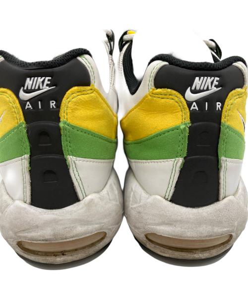 NIKE（ナイキ）NIKE (ナイキ) AIR MAX 95 ESSENTIAL / エアマックス95 エッセンシャル ホワイト×グリーン×イエロー サイズ:29cmの古着・服飾アイテム