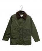 Barbour×BEAMSバブアー×ビームス）の古着「別注 BEDALEジャケット」｜グリーン