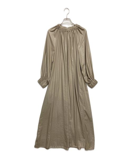 TODAYFUL（トゥデイフル）TODAYFUL (トゥデイフル) ギャザーワンピース グリーン サイズ:36の古着・服飾アイテム