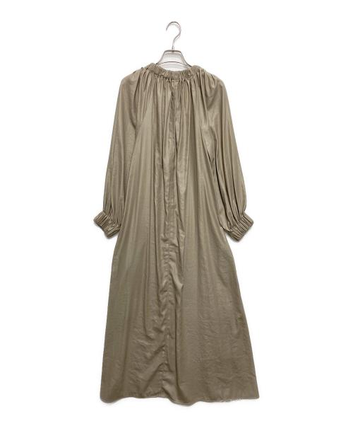 TODAYFUL（トゥデイフル）TODAYFUL (トゥデイフル) ギャザーワンピース グリーン サイズ:36の古着・服飾アイテム