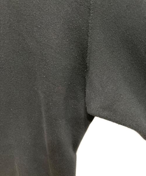 LOOPWHEELER（ループウィラー）LOOPWHEELER (ループウィラー) Vガゼットスウェット ブラック サイズ:Sの古着・服飾アイテム